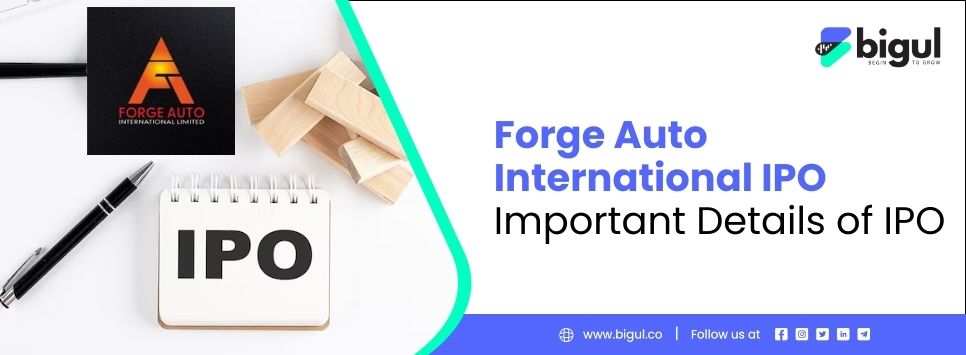 Forge Auto International IPO